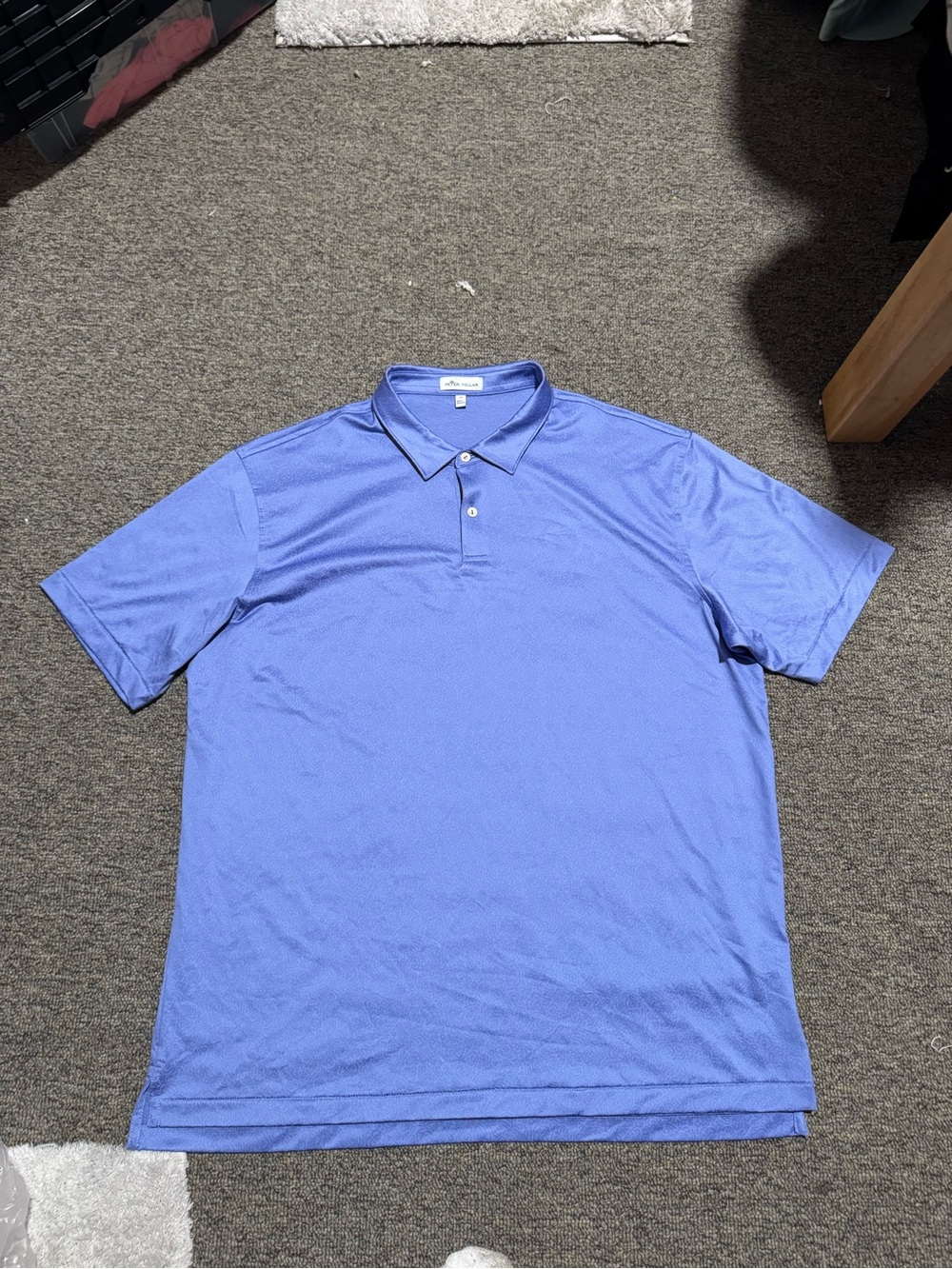 Peter Millar Men’s Polo Shirt - Purplish Blue size XL